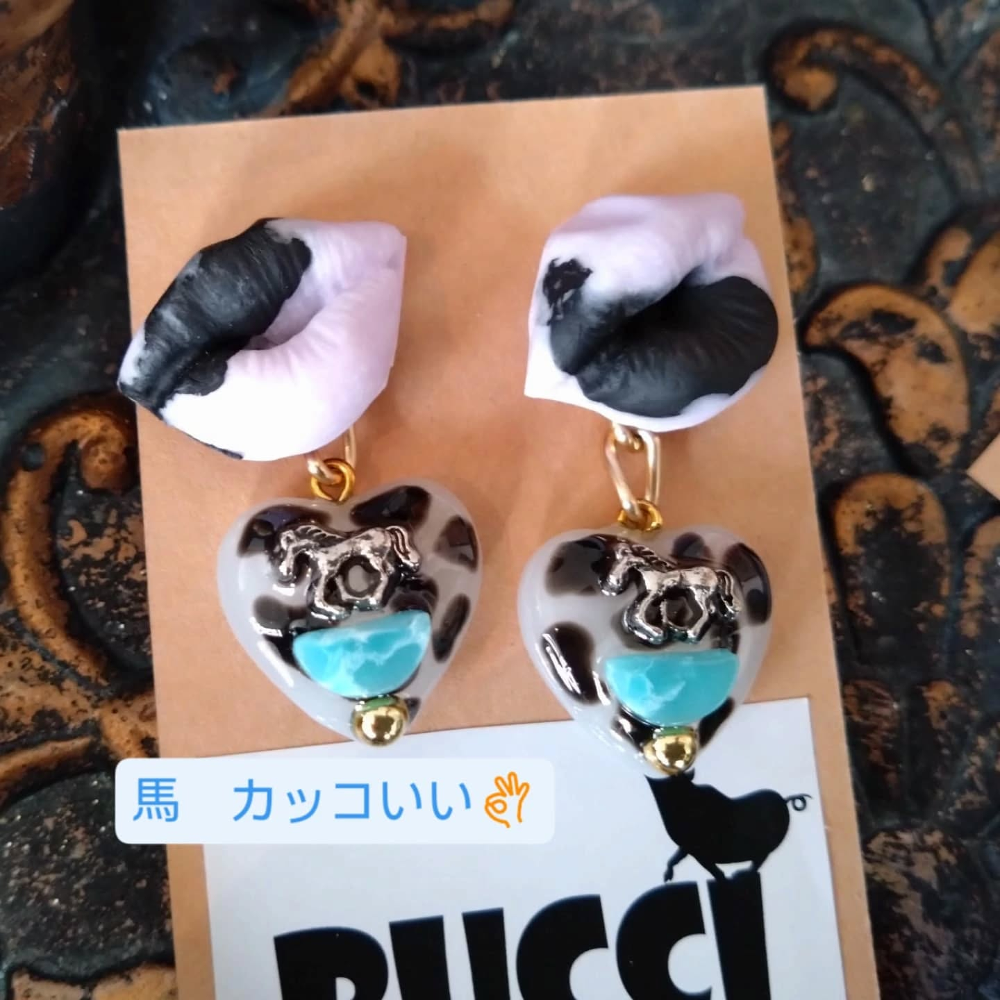 BUCCIさんの　新しいピアス、ネックレス