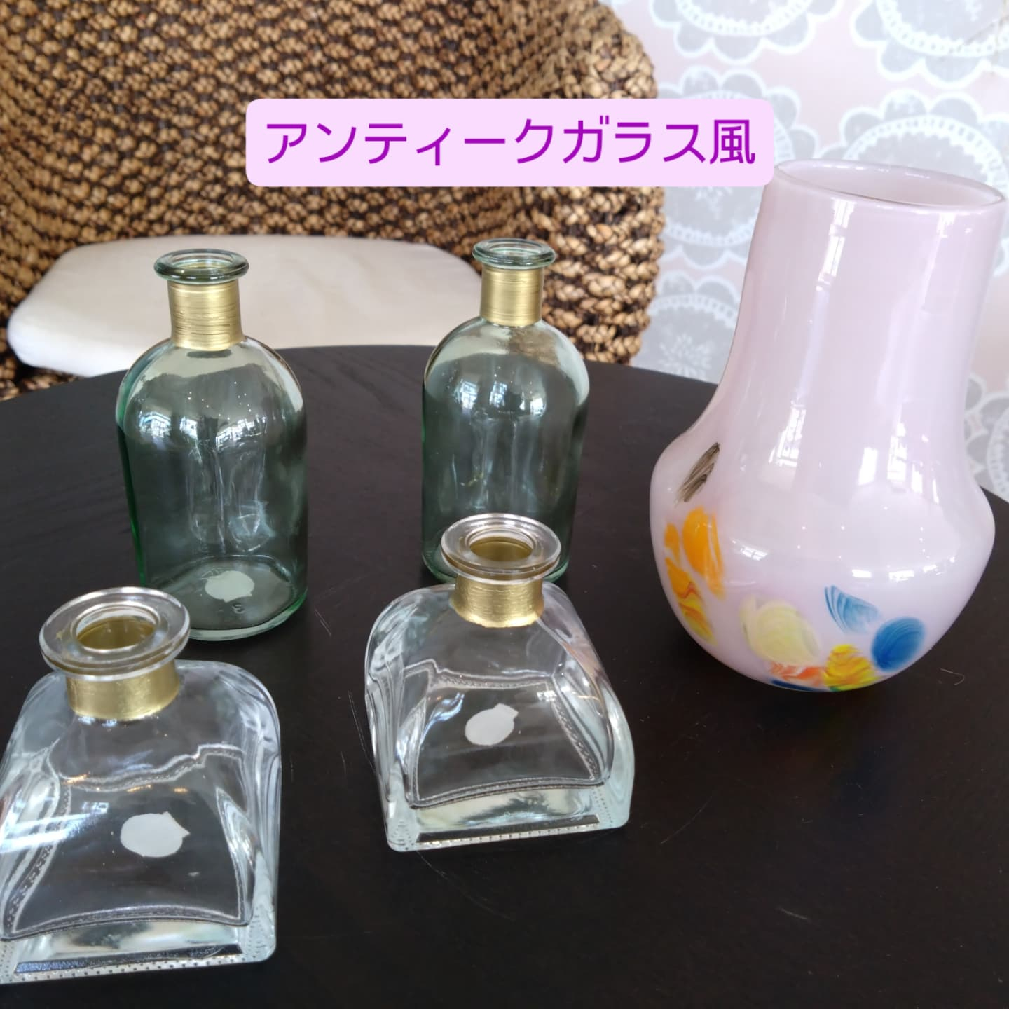 新しい陶器、花瓶入りました！😃