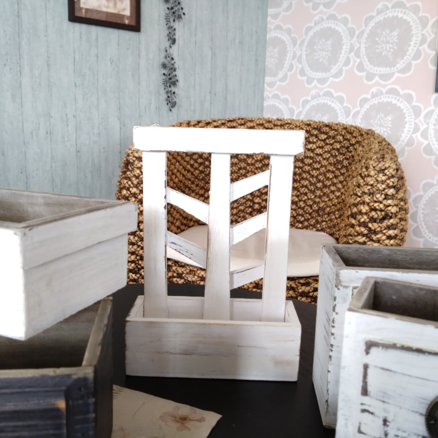 ドライフラワーミニポットアレンジ