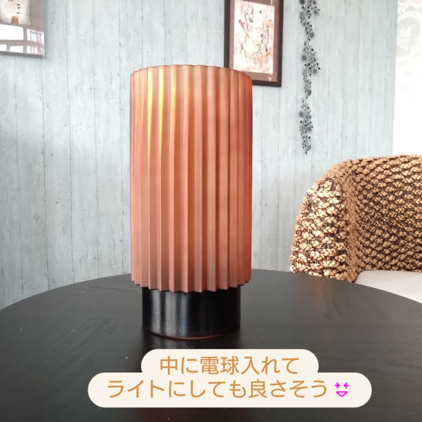 新しい 陶器鉢・花びんです😊
