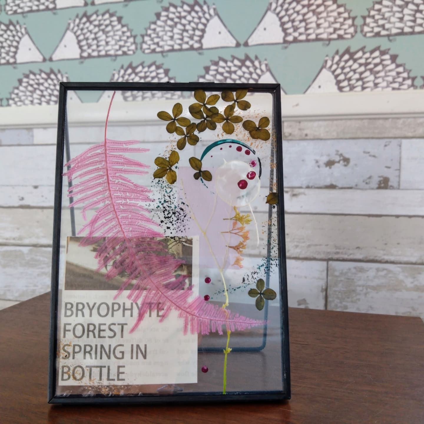 グラスフレームのアート額