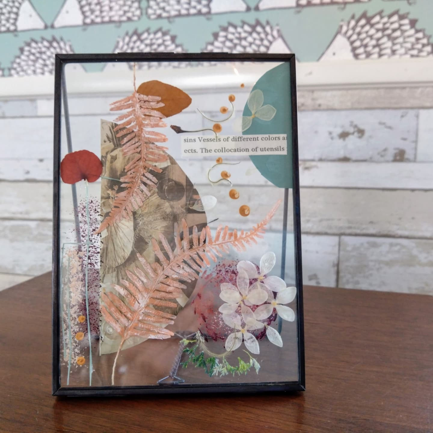 グラスフレームのアート額