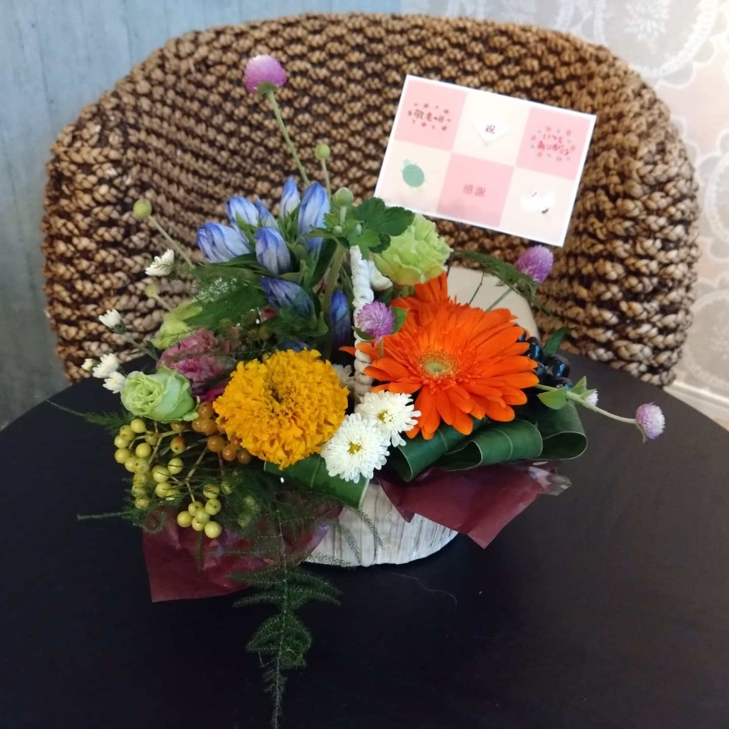 敬老の日フラワーギフト💐