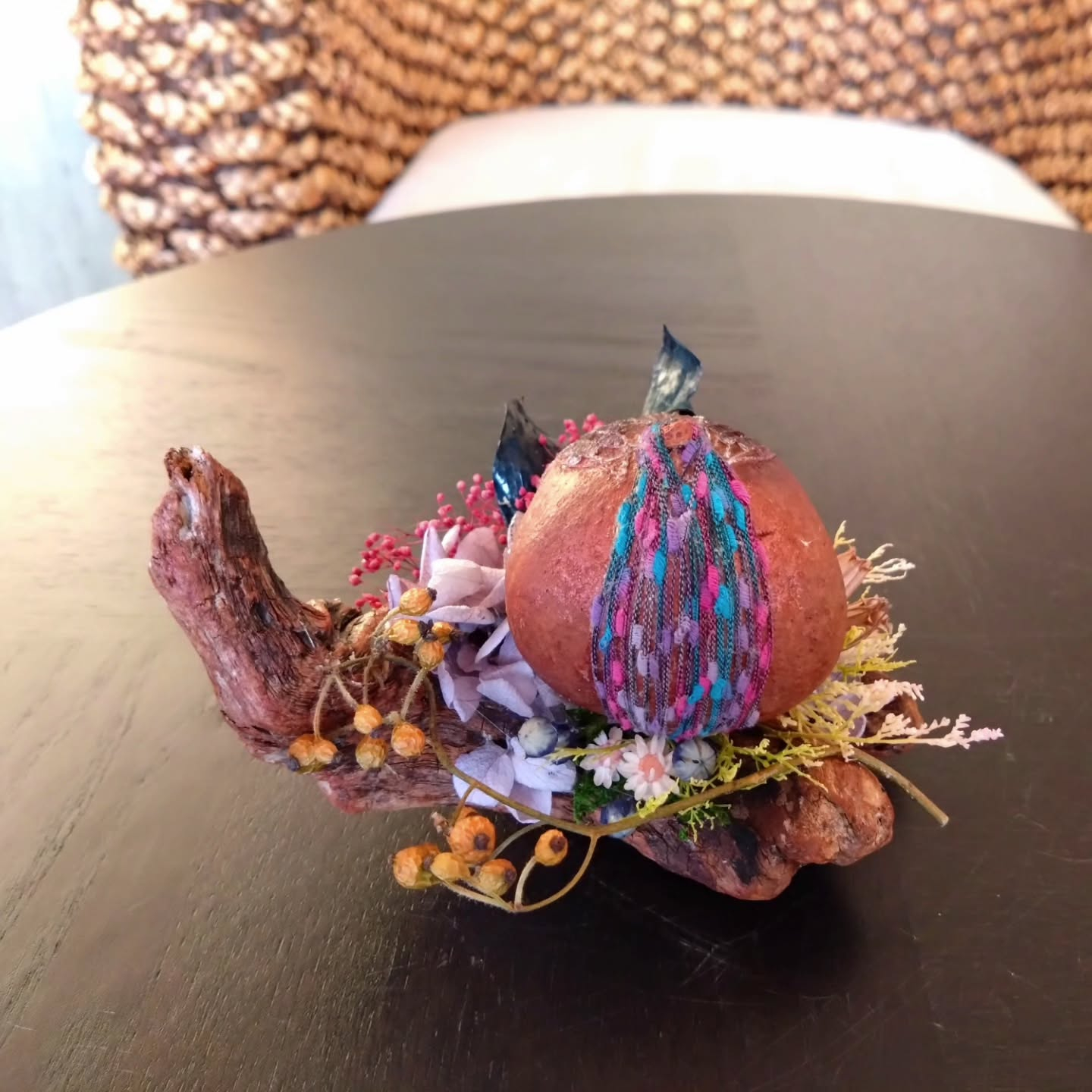 小ぶりのオブジェ出来ました😀