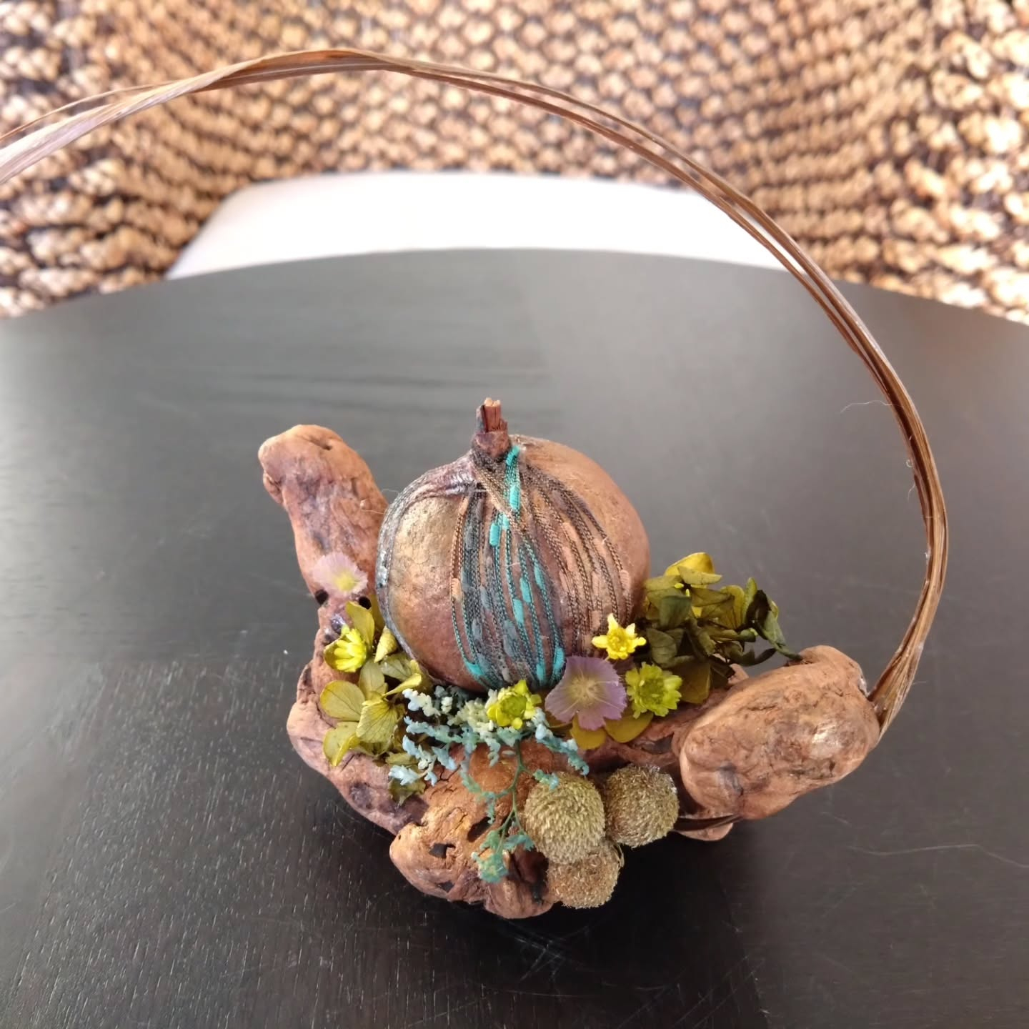 小ぶりのオブジェ出来ました😀