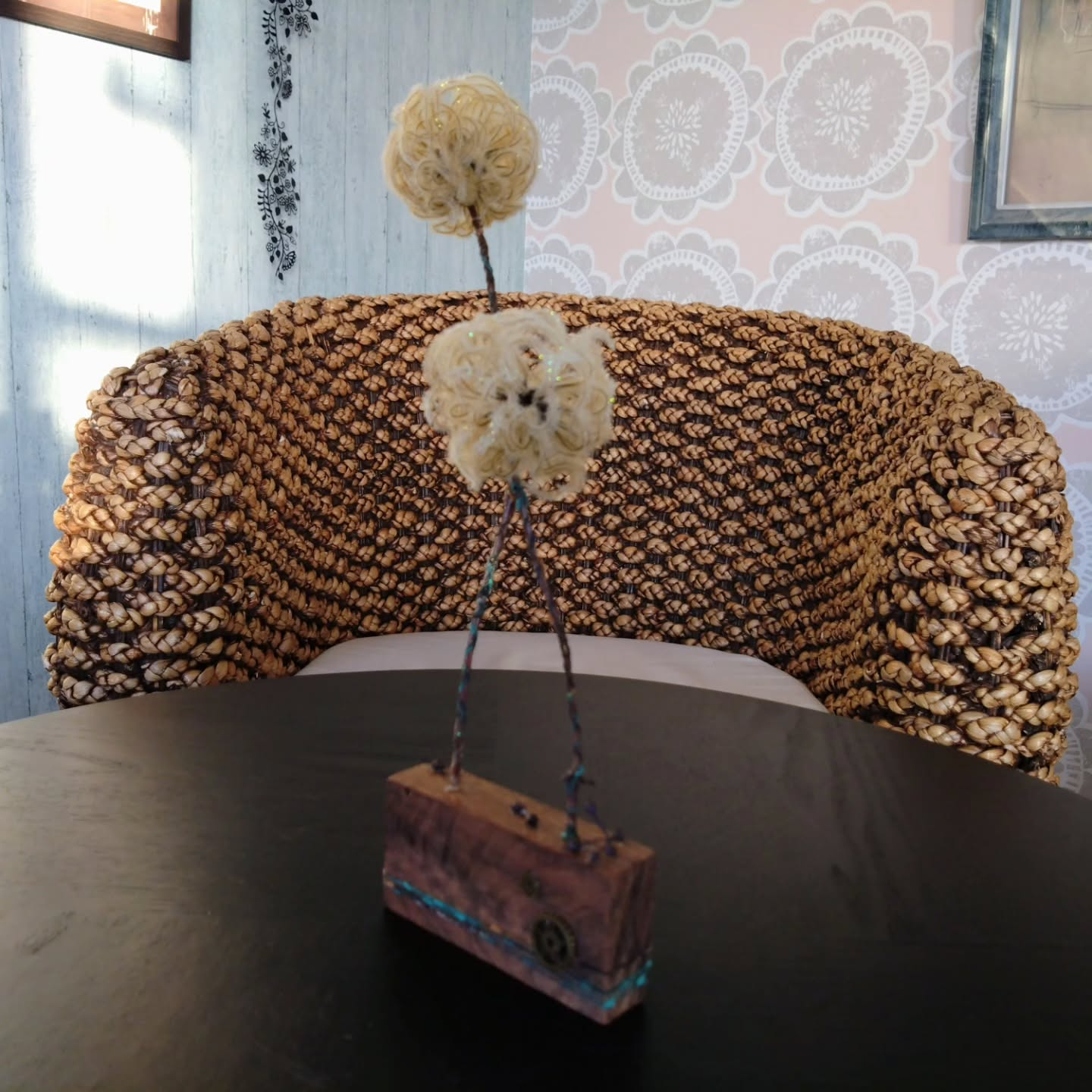 小ぶりのオブジェ出来ました😀