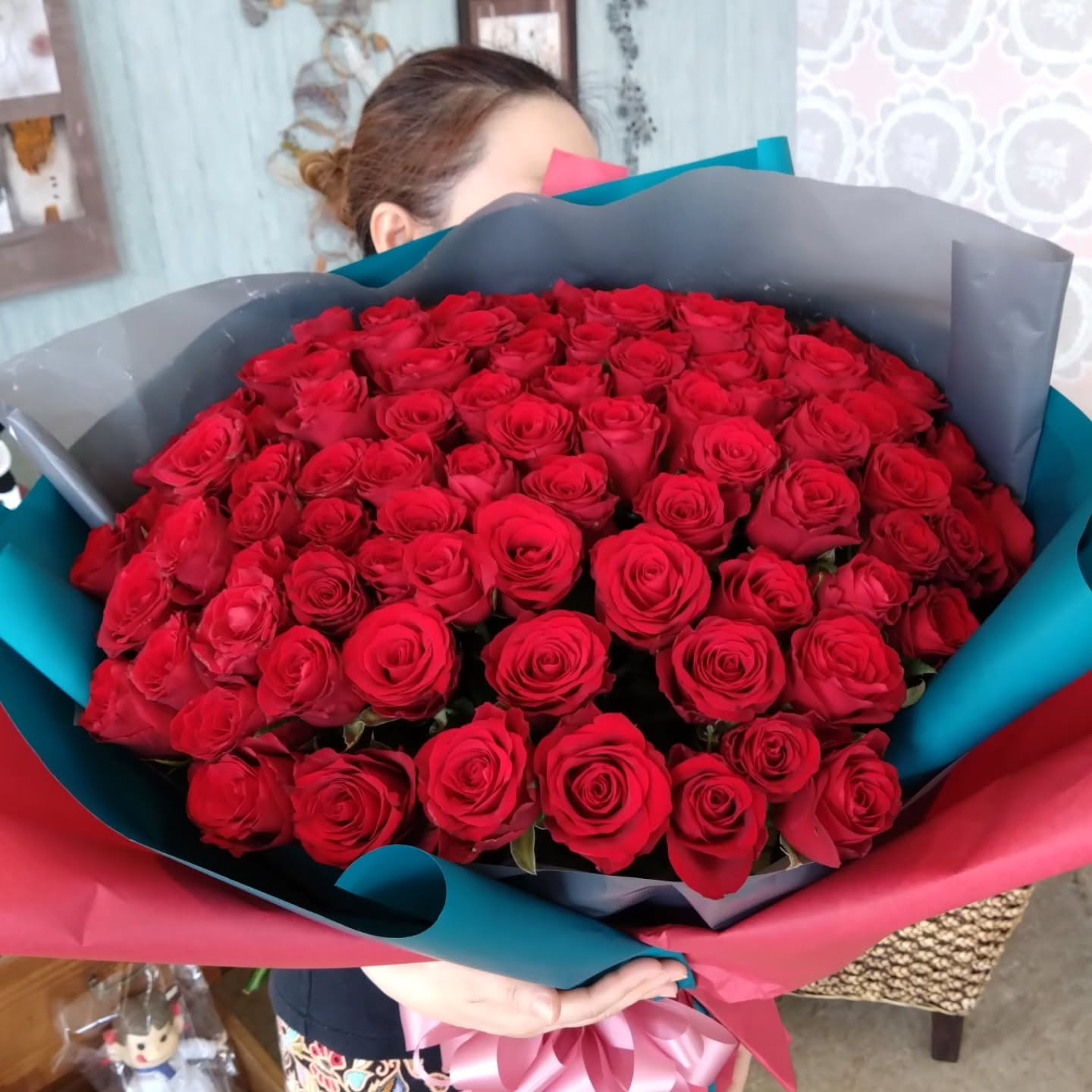 108本のバラ🌹